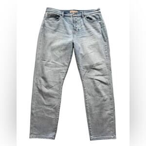 7 for All Mankind Womens Luxe Vintage high waist Josefina boyfriend jean size 31